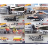 Hot Wheels vrachtwagen en raceauto