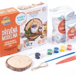 MODELO houten klei – uilen, zelfhardende boetseerklei