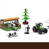 Boerderijset met interactieve tractor