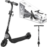 Evo Light Speed opvouwbare kinderstep met LED-wielen – zwart