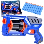 Plastic Blaster Pistool met 10 foam kogels