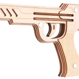 Houten 3D-puzzel Rubberbandwapen