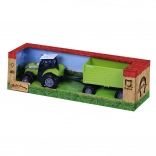 Tractor met geluid en licht met aanhanger