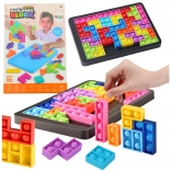 Sensorisch speelgoed Tetris Pop-It Puzzel 3-in-1