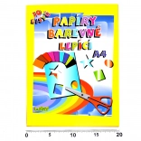 Kleurrijke zelfklevende papieren A4, 10 vellen